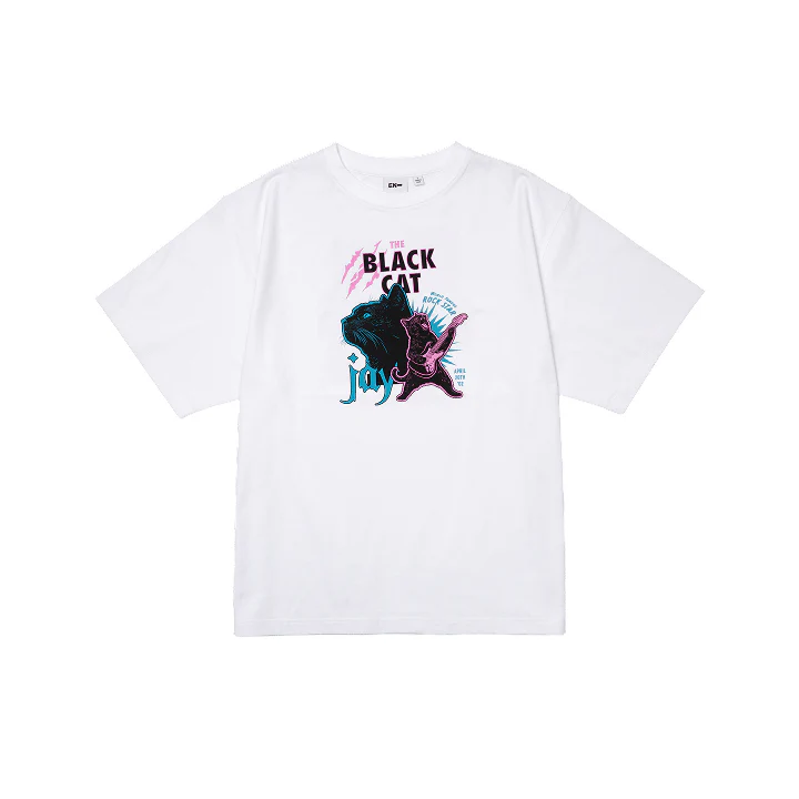 [2ND PRE-ORDER] ENHYPEN - ARTIST MADE COLLECTION BY ENHYPEN OFFICIAL MD JAY'S FAMILY T-SHIRT WHITE BY JAY