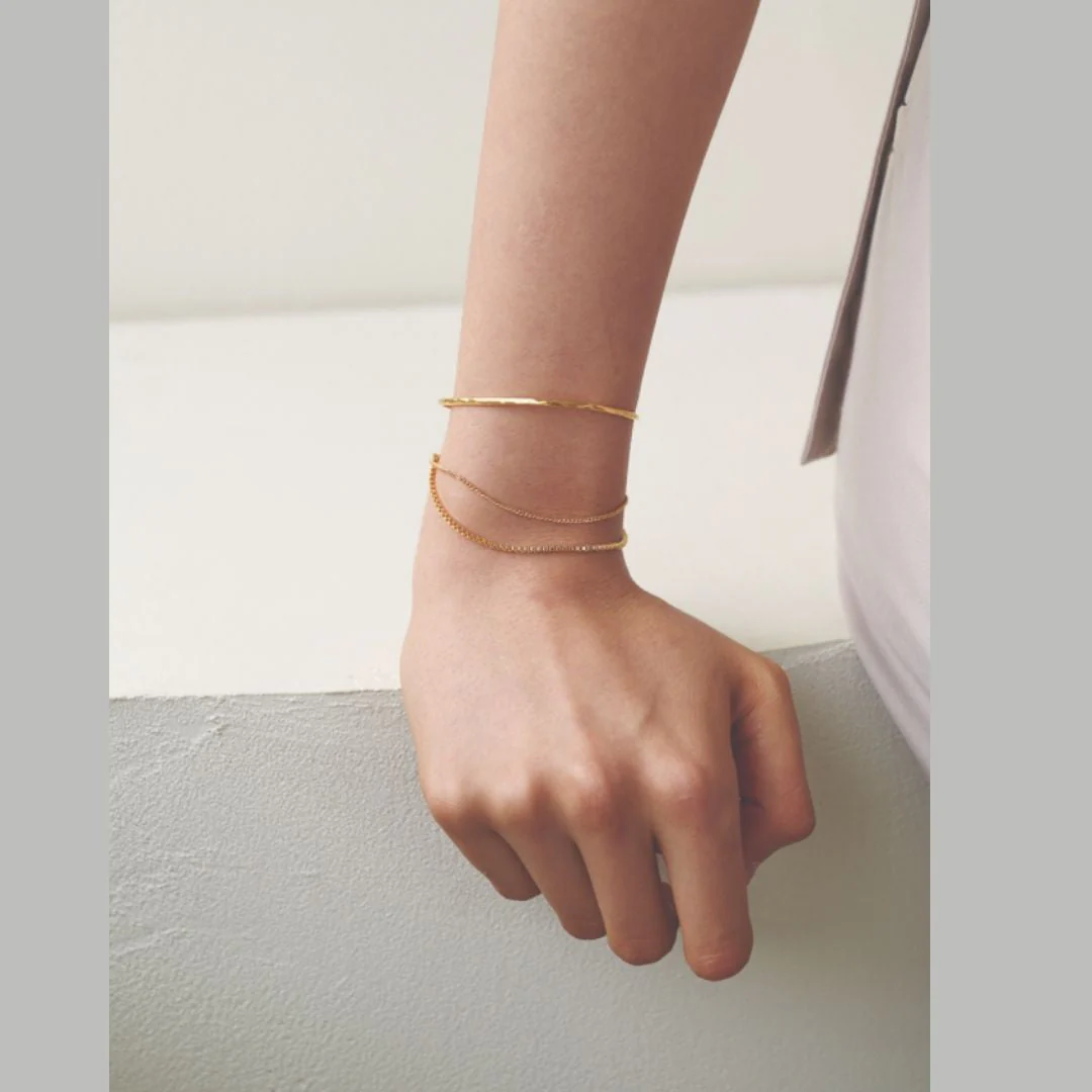 ABITMOR LAYER CHAIN BRACELET (BTS V'S PICK) - Image 10