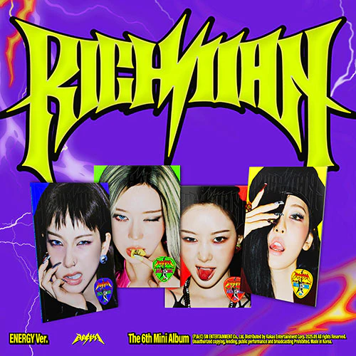 AESPA - RICH MAN 6TH MINI ALBUM ENERGY VER