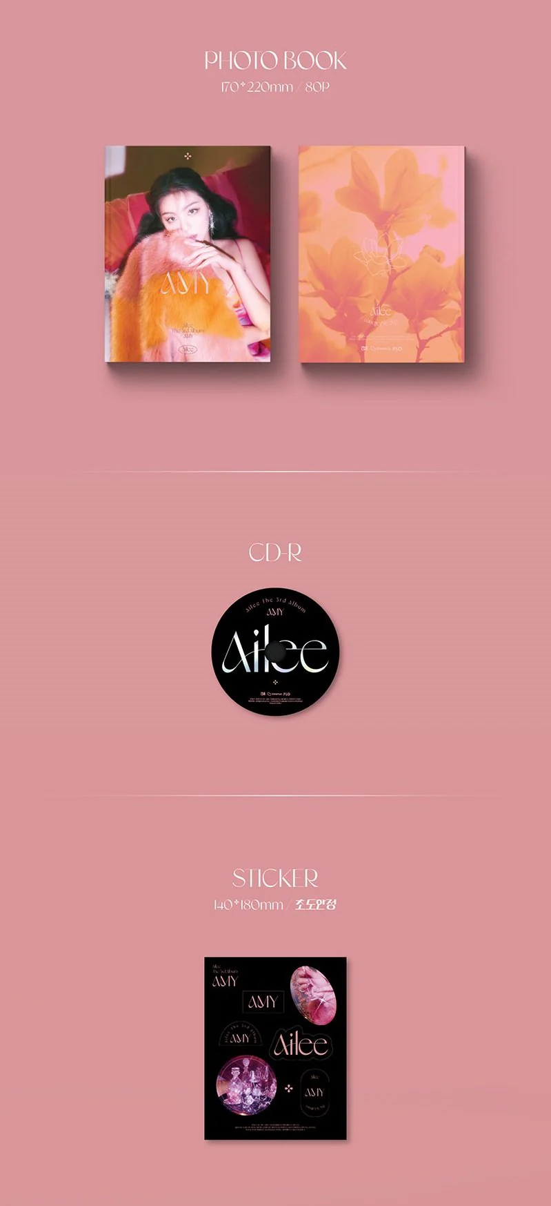 AILEE - 3RD FULL ALBUM AMY - Image 3