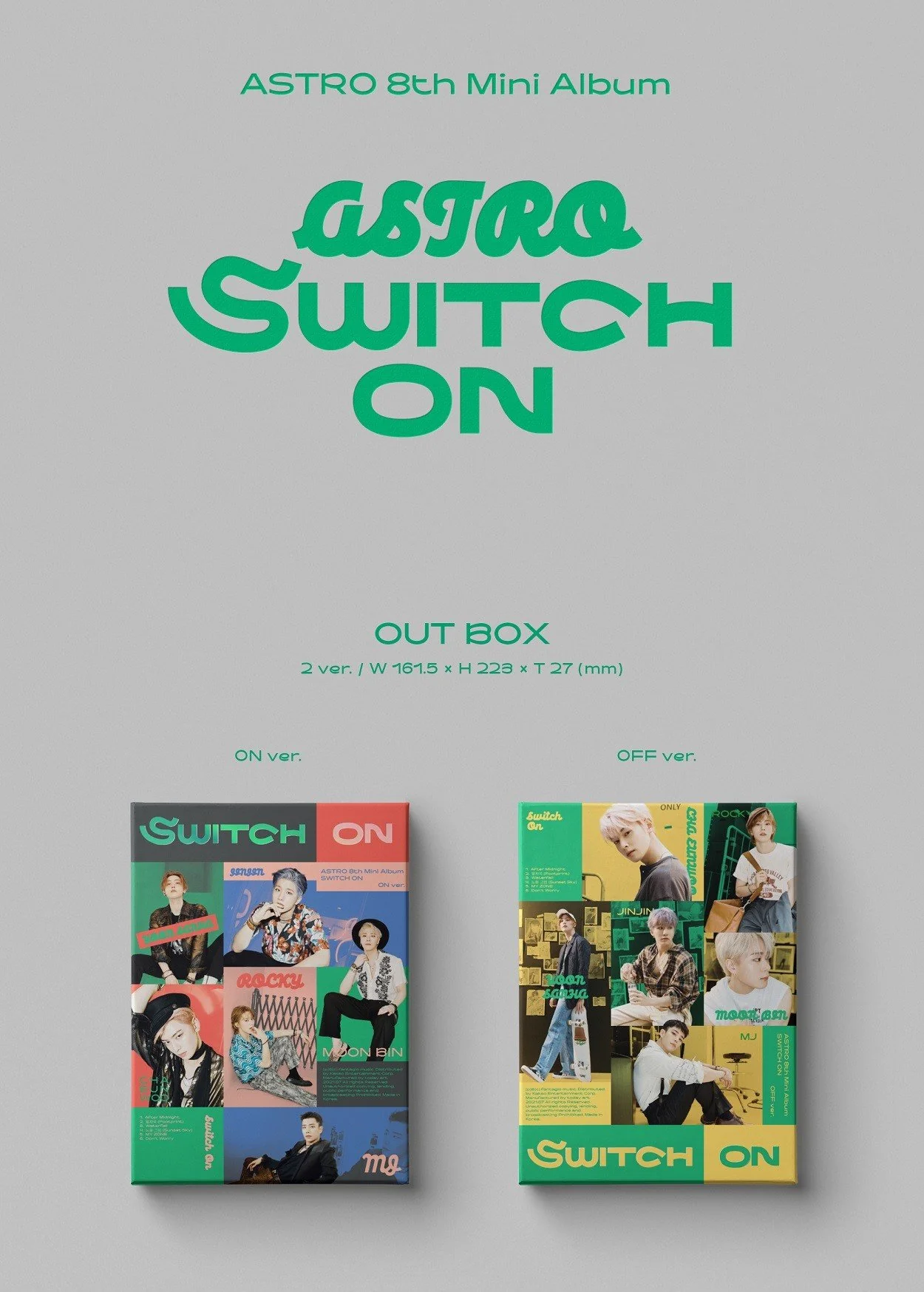 ASTRO - 8th Mini Album SWITCH ON