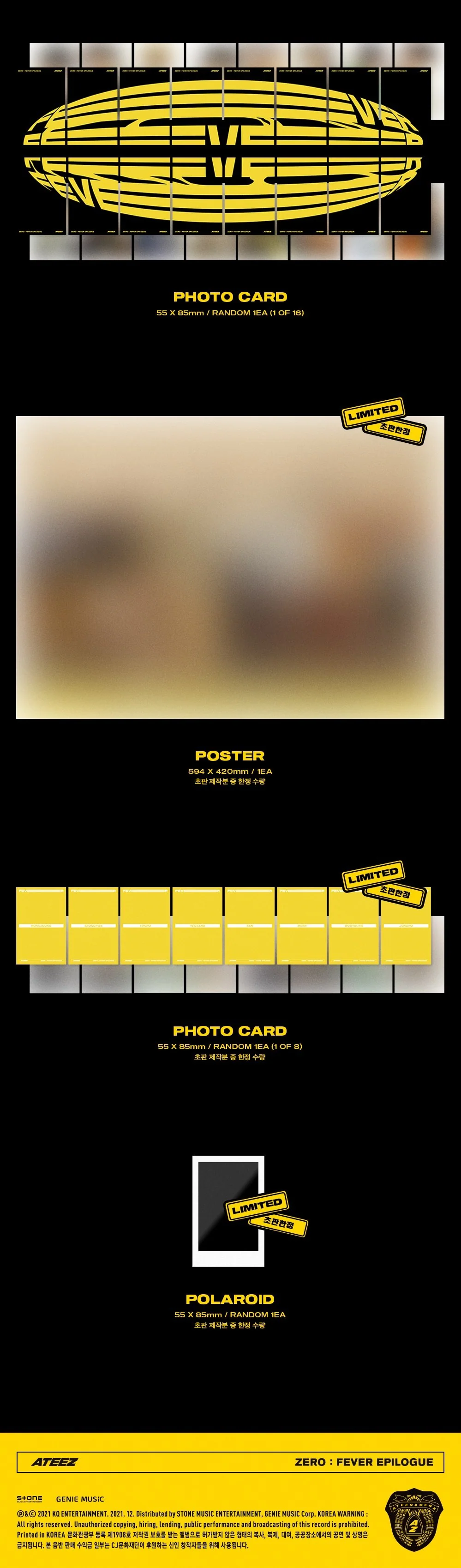 ATEEZ - ALBUM ZERO FEVER EPILOGUE - Image 16