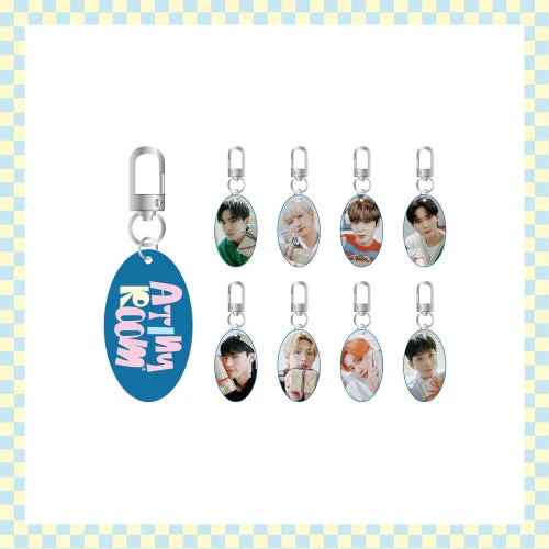 ATEEZ - ATINY ROOM OFFICIAL MD PHOTO KEYRING