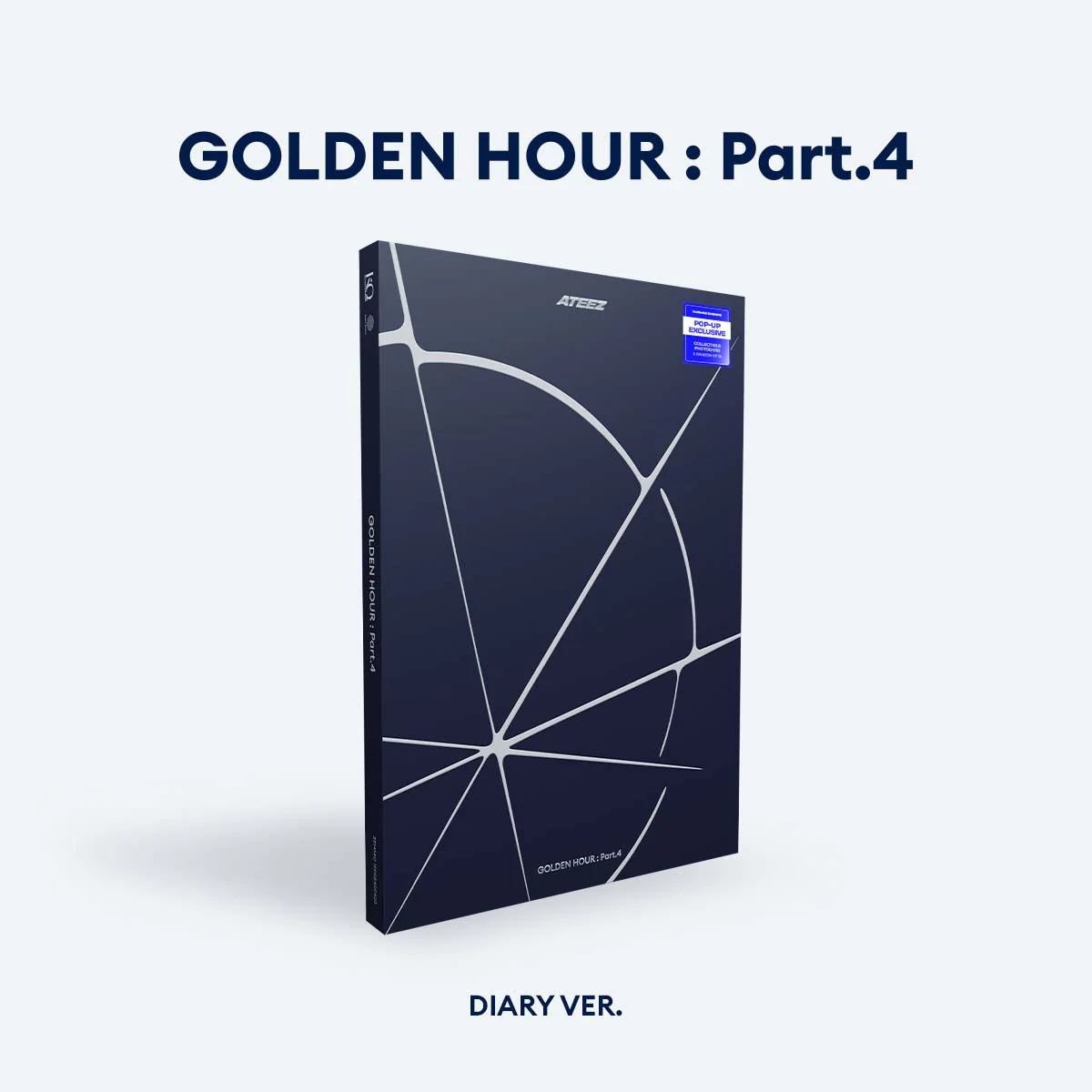 ATEEZ - GOLDEN HOUR : PART.4 MINI 13TH ALBUM STANDARD - Hello82 POP-UP Exclusive - Image 3