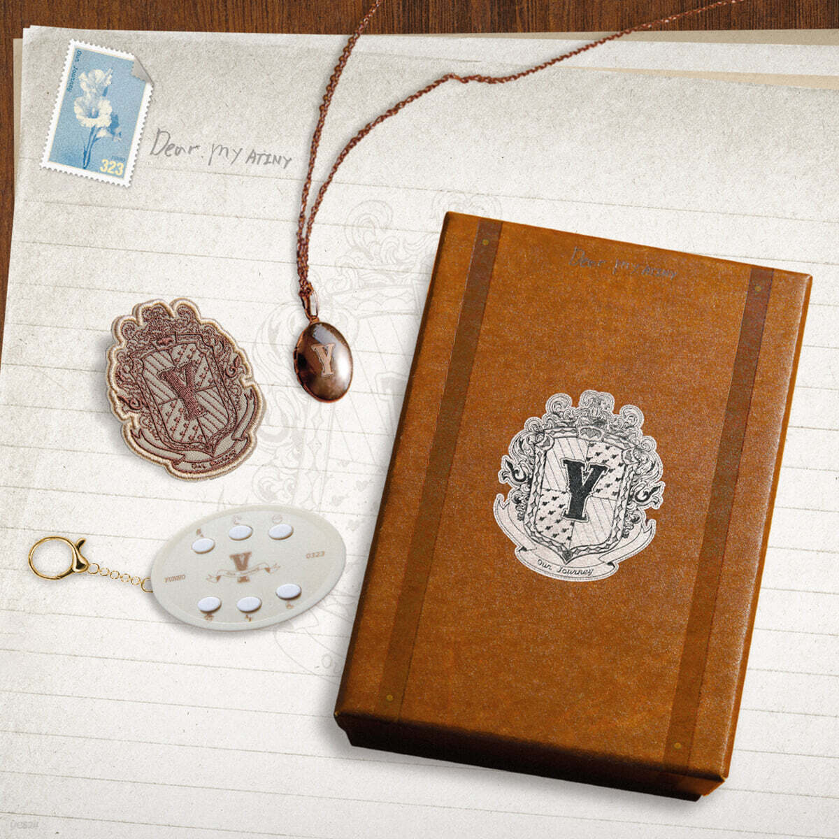 ATEEZ - YUNHO PENDANT NECKLACE : OUR JOURNEY