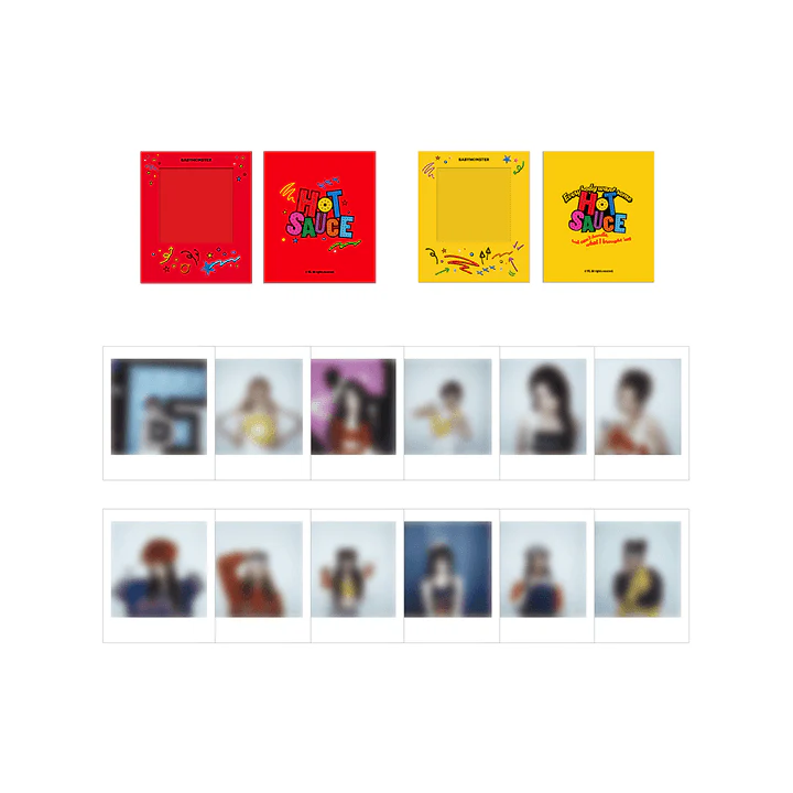 BABYMONSTER - HOTSAUCE OFFICIAL MD INSTANT PHOTO PACKAGE