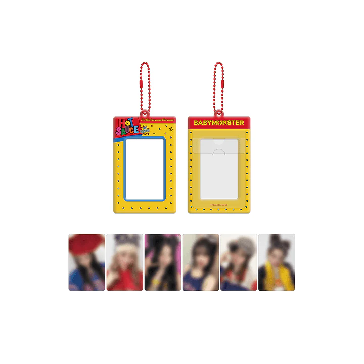 BABYMONSTER - HOTSAUCE OFFICIAL MD PVC PHOTOCARD HOLDER