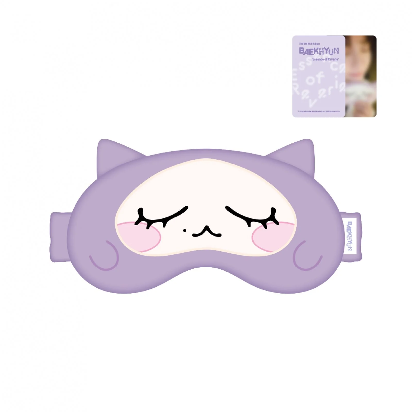 BAEKHYUN - ESSENCE OF REVERIE POP UP OFFICIAL MD SLEEP EYE MASK