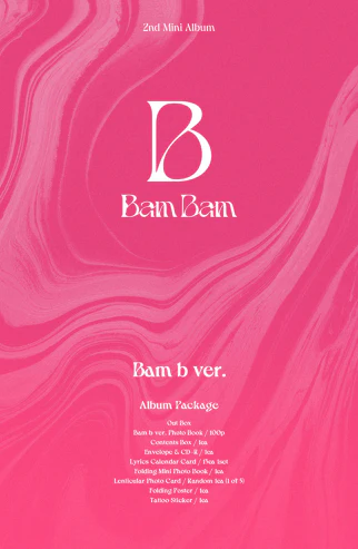 BAMBAM - 2ND MINI ALBUM B - Image 8
