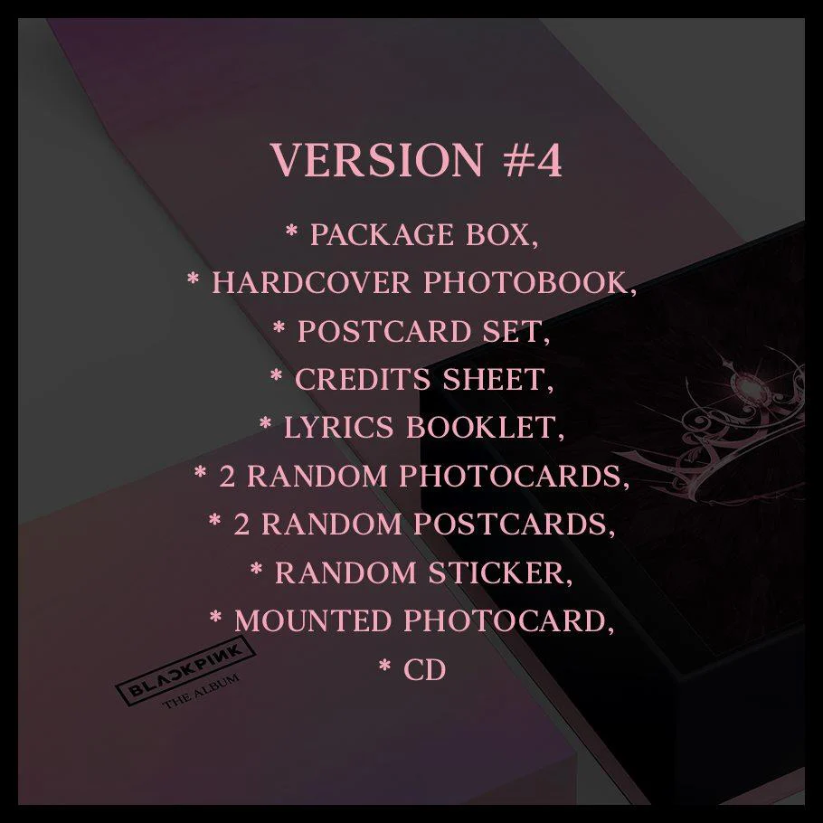 BLACKPINK 1st FULL ALBUM [THE ALBUM] - Image 9