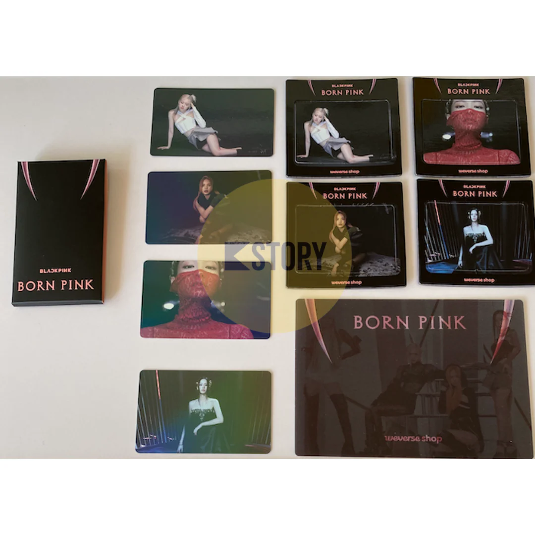 BLACKPINK - BORN PINK WEVERSE POB [1 Lenticular + 4 Magnets + 4 PC]
