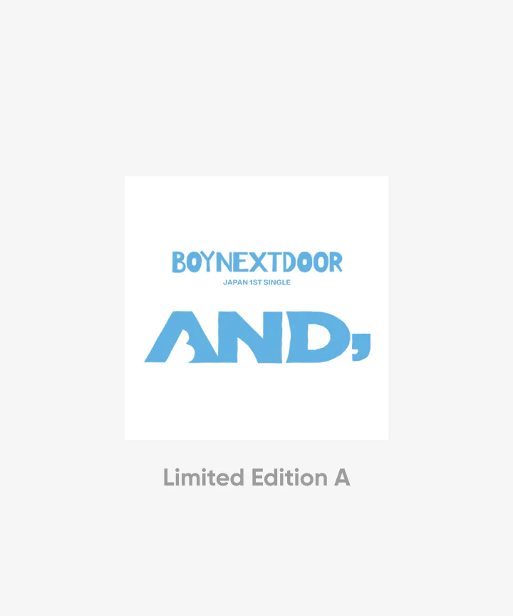 BOYNEXTDOOR - AND, JAPAN 1ST SINGLE ALBUM [LIMITED EDITION A] - Image 2