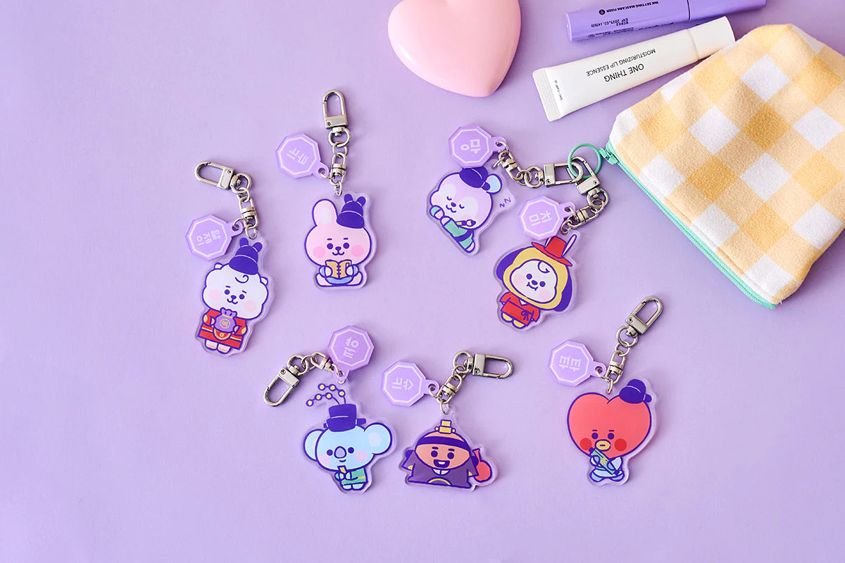 BT21 BABY ACRYLIC KEYRING K-EDITION ver.2