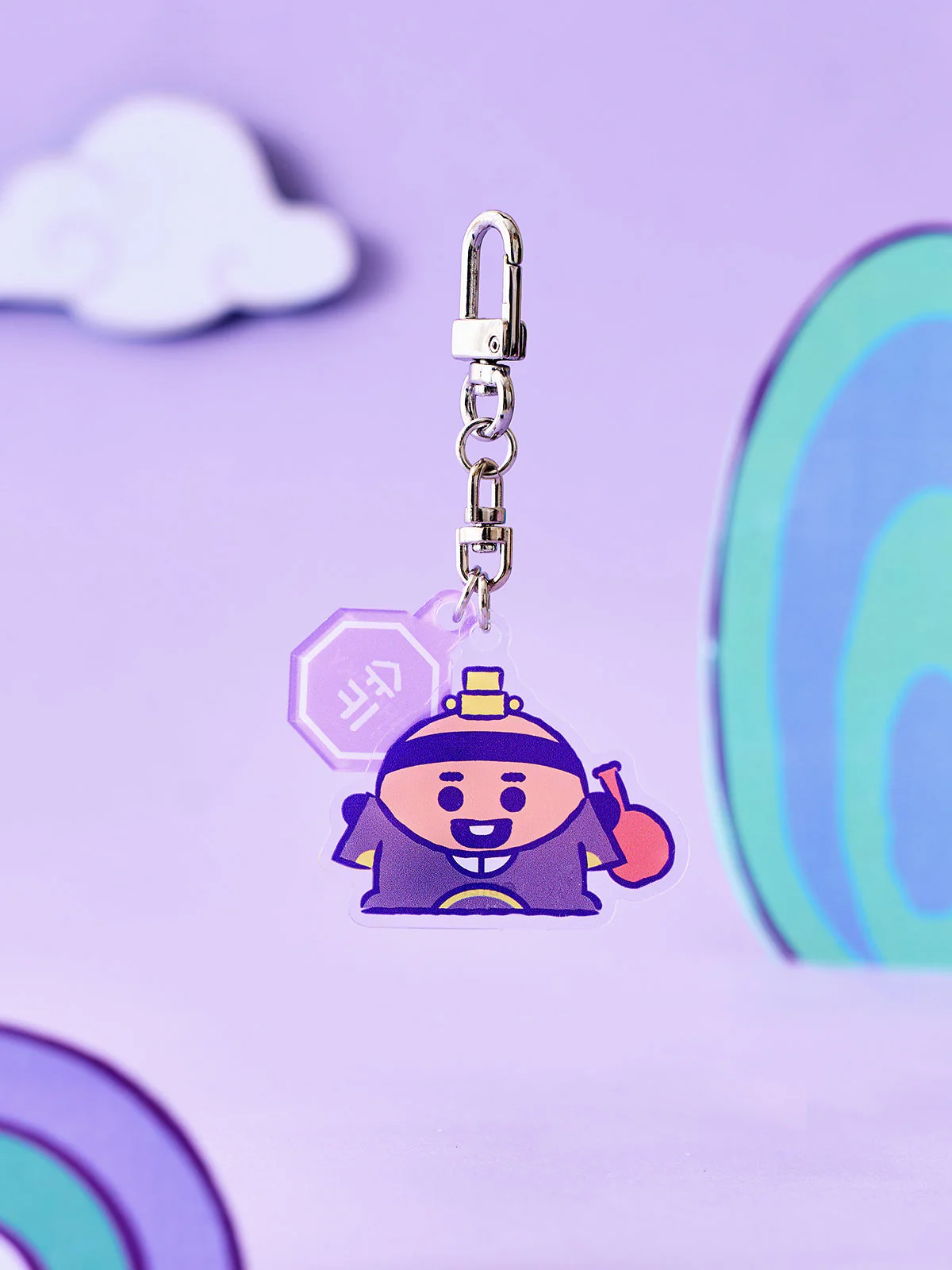 BT21 BABY ACRYLIC KEYRING K-EDITION ver.2 - Image 2