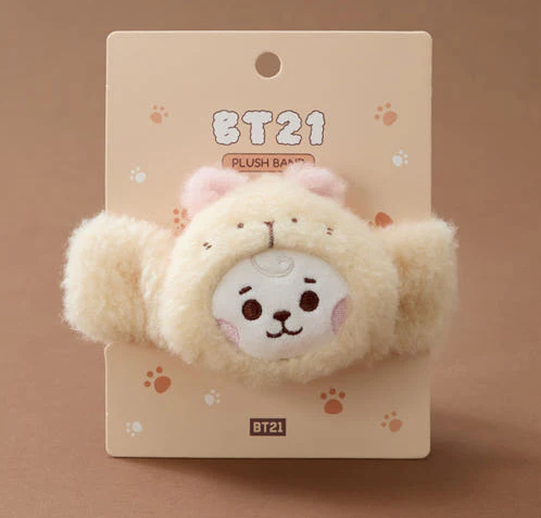 BT21 - BABY MORE FLUFFY FACE DOLL BAND - Image 6