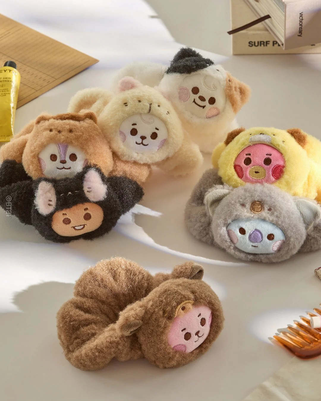 BT21 - BABY MORE FLUFFY FACE DOLL BAND - Image 8