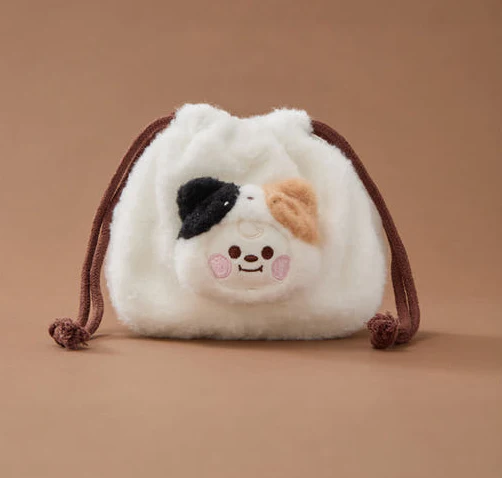 BT21 - BABY MORE FLUFFY FACE DOLL STRING POUCH - Image 5