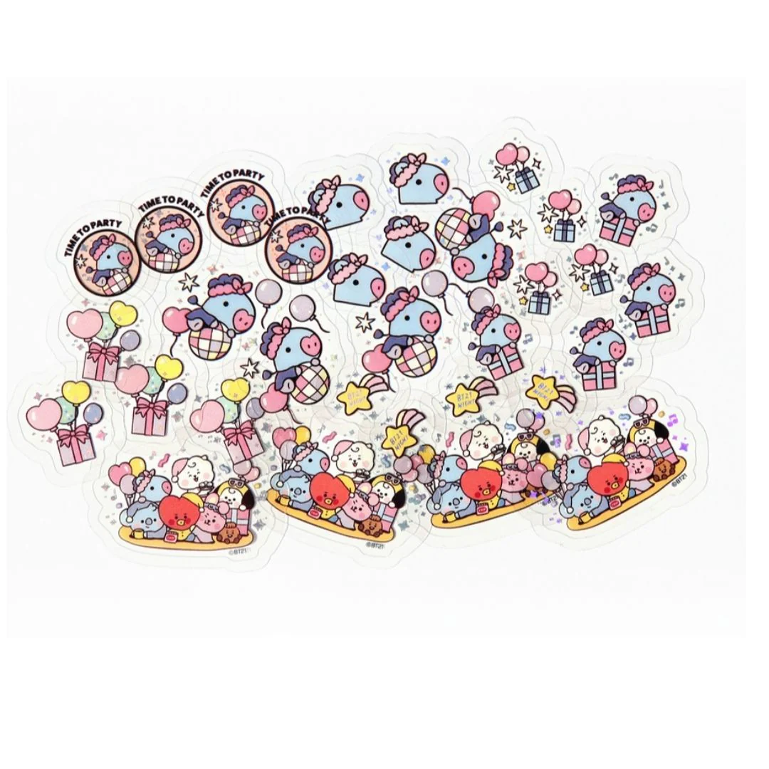 BT21 FLAKE Sticker Pack Party - Image 10