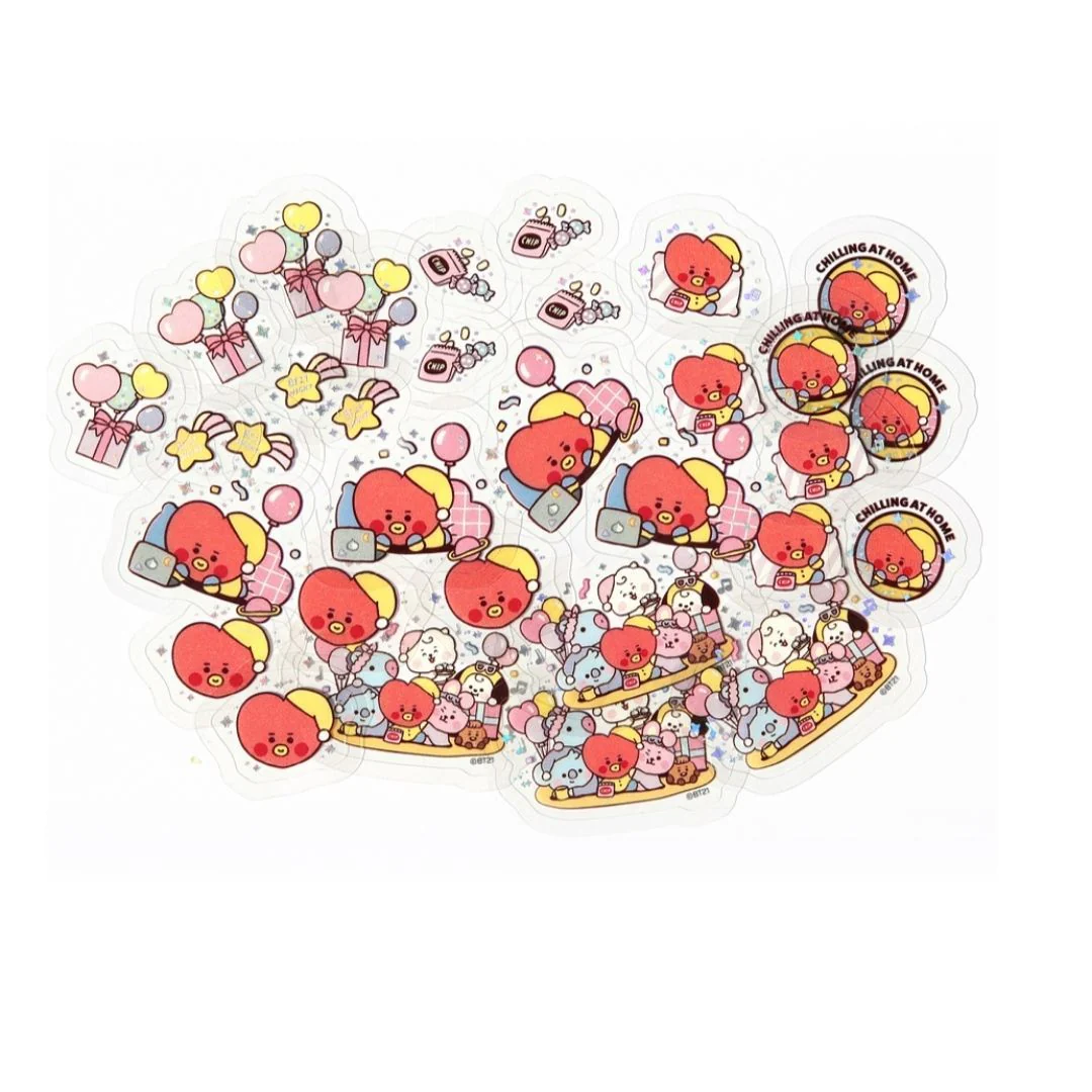 BT21 FLAKE Sticker Pack Party - Image 12