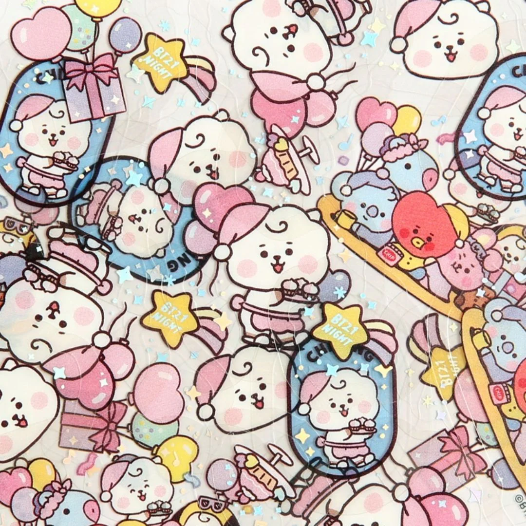 BT21 FLAKE Sticker Pack Party - Image 3