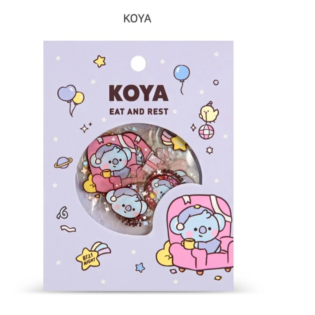 BT21 FLAKE Sticker Pack Party - Image 5
