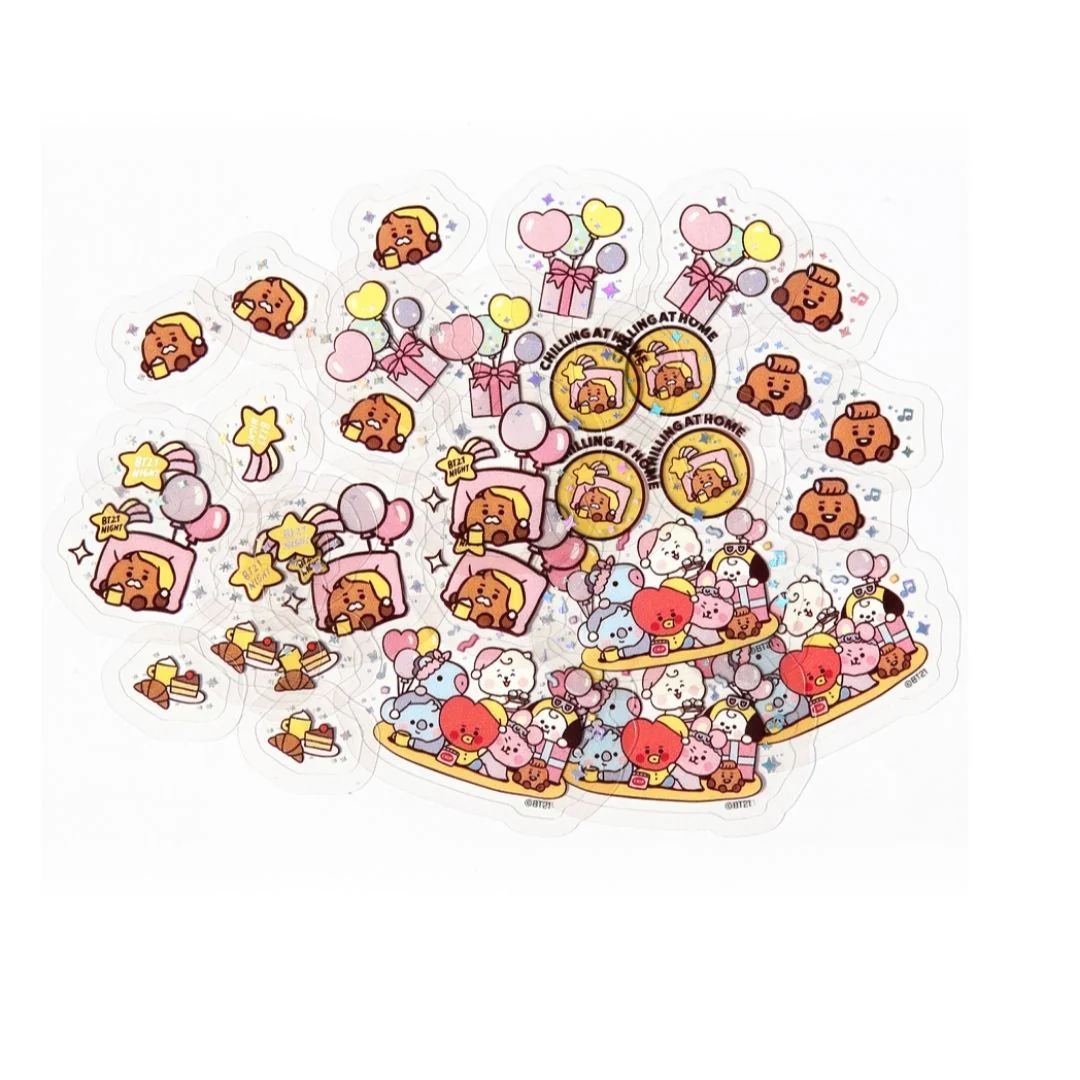 BT21 FLAKE Sticker Pack Party - Image 9