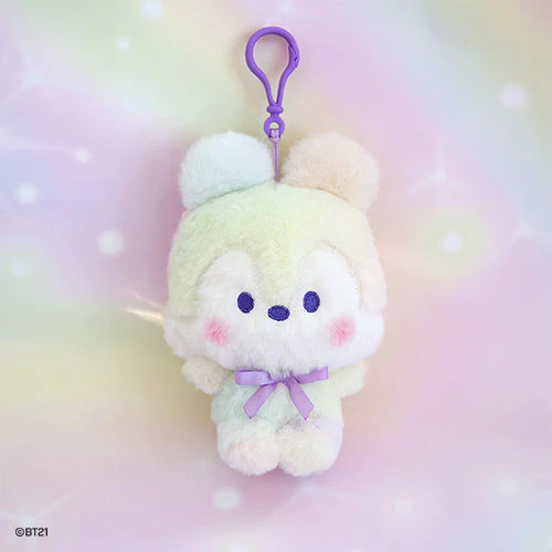 BT21 MININI RAINBOW PLUSH DOLL KEYRING - Image 11