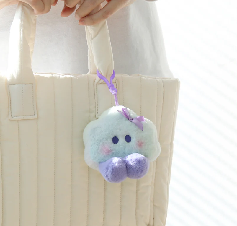 BT21 MININI RAINBOW PLUSH DOLL KEYRING - Image 19