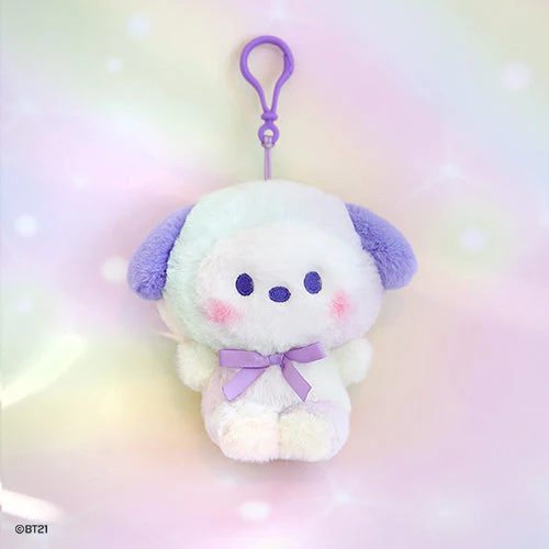 BT21 MININI RAINBOW PLUSH DOLL KEYRING - Image 2