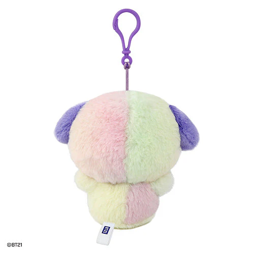 BT21 MININI RAINBOW PLUSH DOLL KEYRING - Image 3