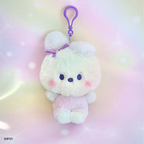 BT21 MININI RAINBOW PLUSH DOLL KEYRING - Image 5