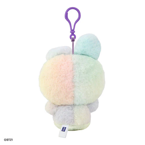 BT21 MININI RAINBOW PLUSH DOLL KEYRING - Image 6