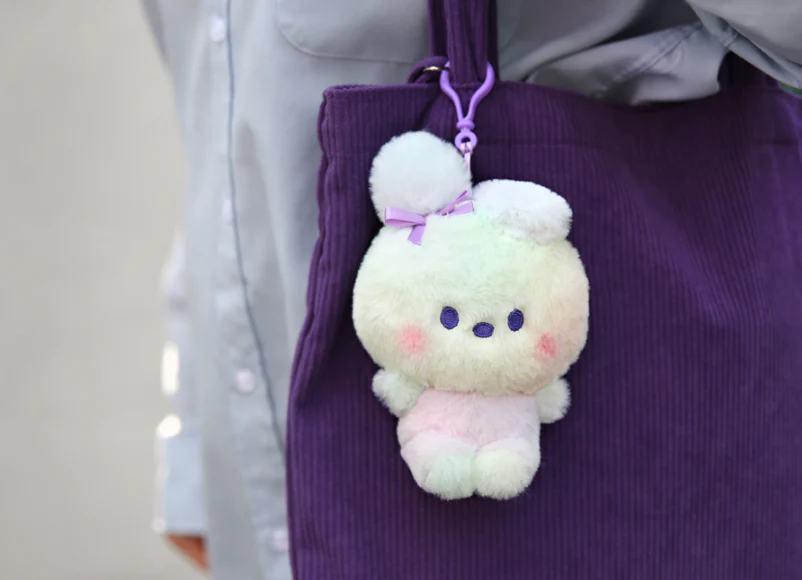 BT21 MININI RAINBOW PLUSH DOLL KEYRING - Image 7