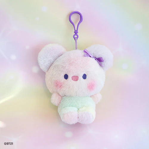 BT21 MININI RAINBOW PLUSH DOLL KEYRING - Image 8