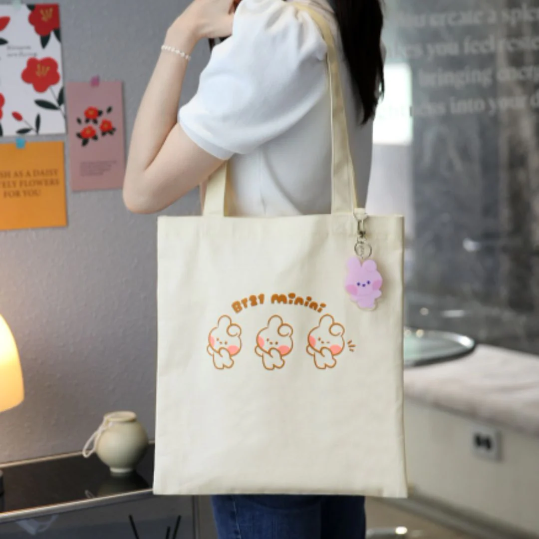 BT21 MININI CANVAS ECO BAG - Image 6