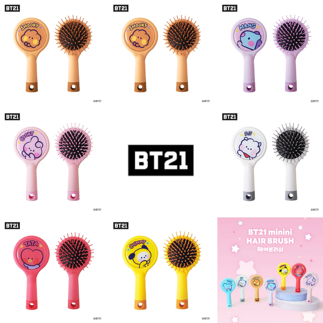BT21 MININI HAIR BRUSH