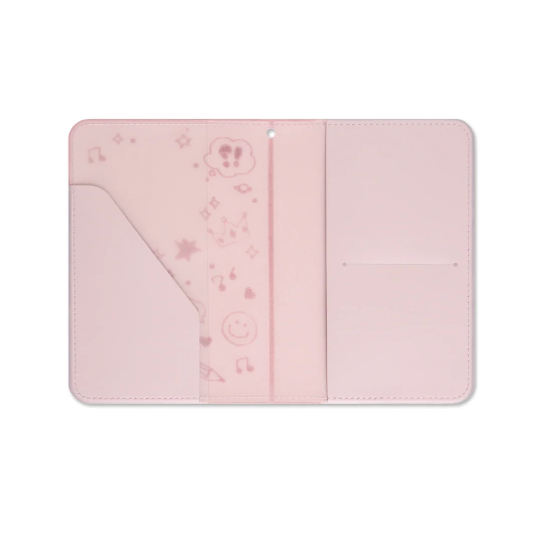 BT21 MININI LEATHER PATCH PASSPORT COVER - Image 4