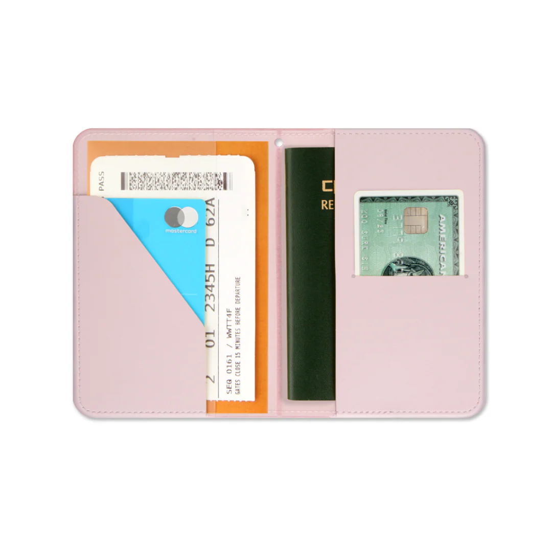 BT21 MININI LEATHER PATCH PASSPORT COVER - Image 5