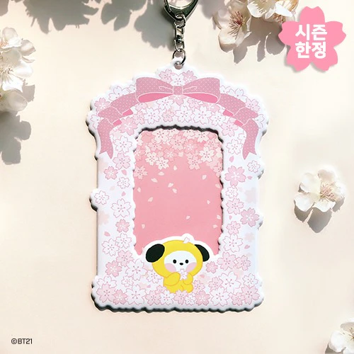 BT21 [minini] Photocard Holder Cherry Blossom - Image 3