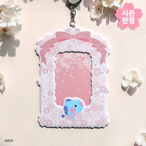 BT21 [minini] Photocard Holder Cherry Blossom - Image 4