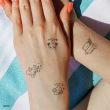 BT21 Minini TATOO Sticker - Image 2