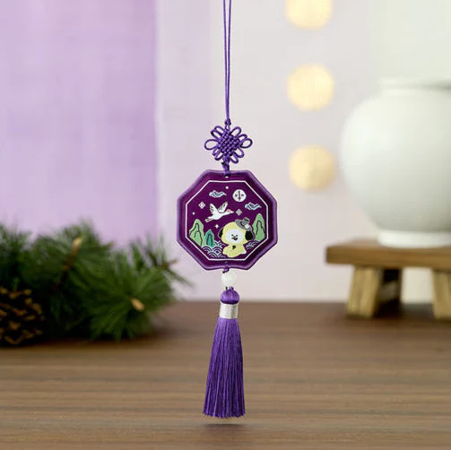 BT21 - PREMIUM K EDITION EMBROIDERED TESSLE KEYRING - Image 6