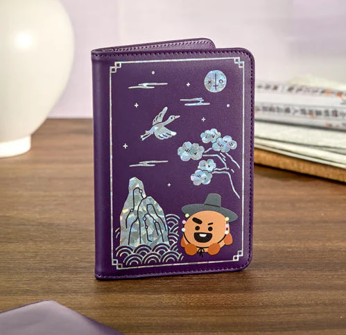 BT21 - PREMIUM K EDITION MOTHER OF PEARL GRAPHIC PASSPORT CASE - Image 3