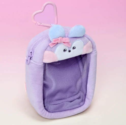 BT21 - RIBBONED U MININI CLEAR BAG CHARM POUCH - Image 3