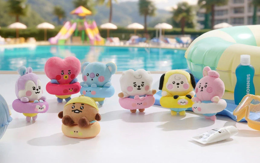 BT21 - SPLASH EDITION DOLL KEYRING - Image 2