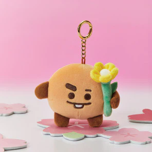 BT21 Spring Days Mini Plush Keyring - Image 4