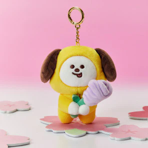 BT21 Spring Days Mini Plush Keyring - Image 6
