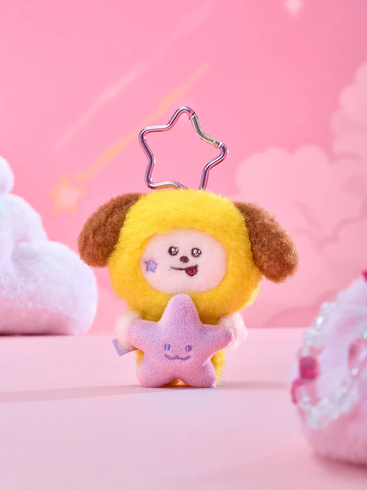 BT21 - THE JOURNEY PURPLE STAR PLUSH KEYRING - Image 6
