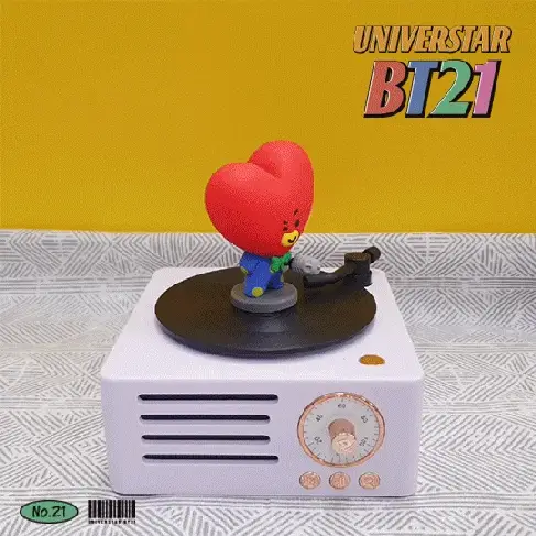 BT21 Turntable Bluetooth Speaker - Image 3