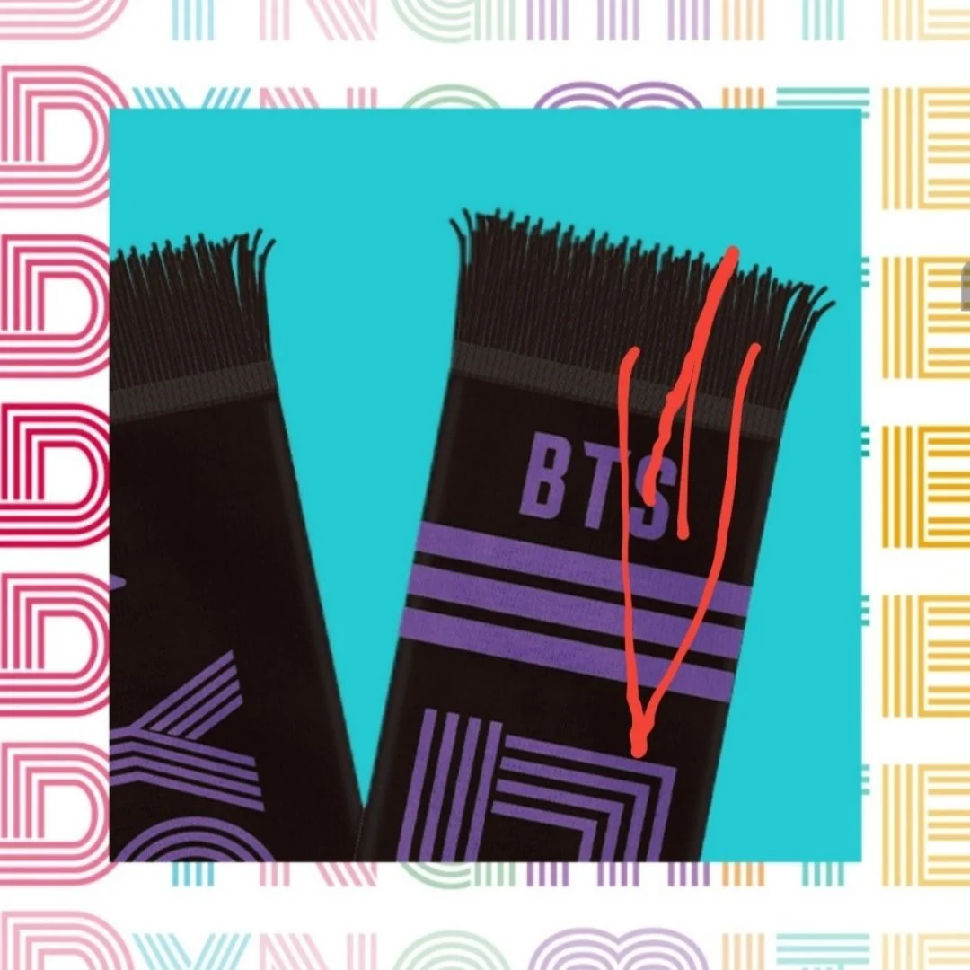 BTS Dynamite Official Muffler - Image 5